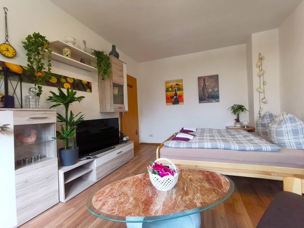 Apartamento vacacional entero, Apartamento de vacaciones para 2 personas in Radebeul, Meissen Region