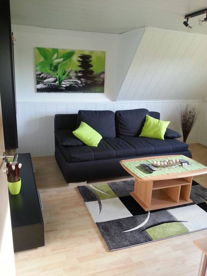 Ferienwohnung für 3 Personen, mit Terrasse und Garten