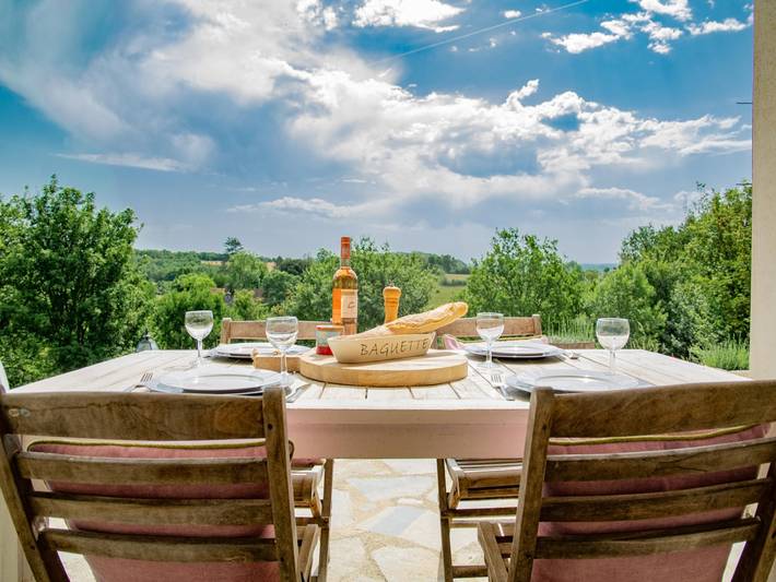 Casa de vacaciones para 4 personas con jardín in Cajarc, Quercy