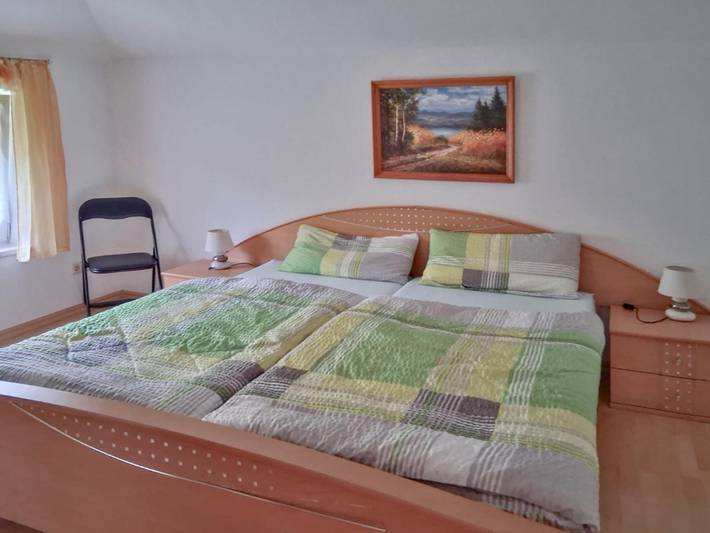 Ferienhaus am Rennsteig mit Blick ins Grüne in Emsetal, Waltershausen