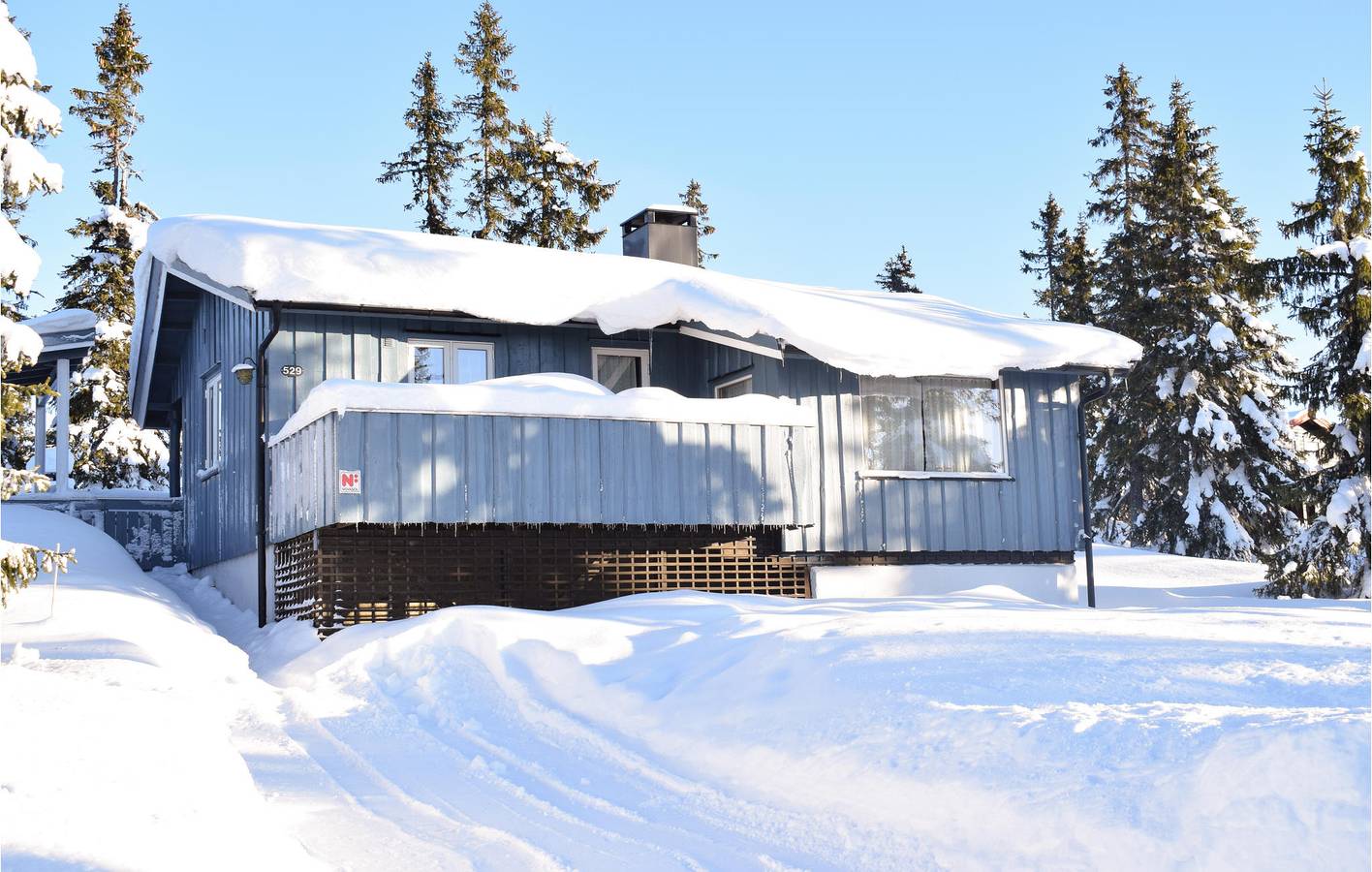 Feriehus for 6 personer in Sjusjoen, Ringsaker 