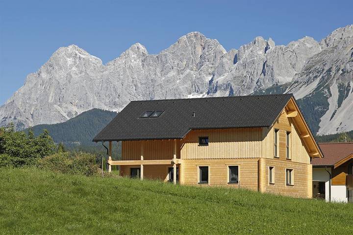Hütte für 6 Personen, mit Terrasse und Garten sowie Ausblick in Rohrmoos - 2