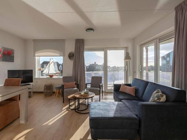 Vakantieappartement voor 4 personen, met balkon in Julianadorp
