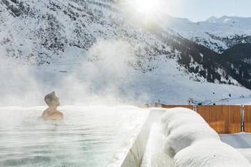 Hotel für 3 Personen, mit Pool und Whirlpool sowie Sauna und Garten, kinderfreundlich am Hintertuxer Gletscher