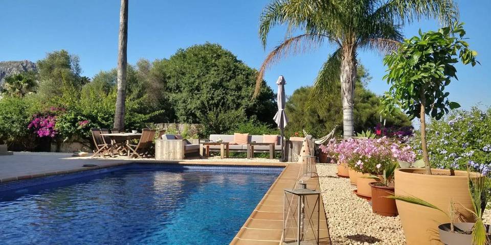 Casa rural para 5 personas, con vistas y jardín además de terraza y piscina en Beniarbeig - 4