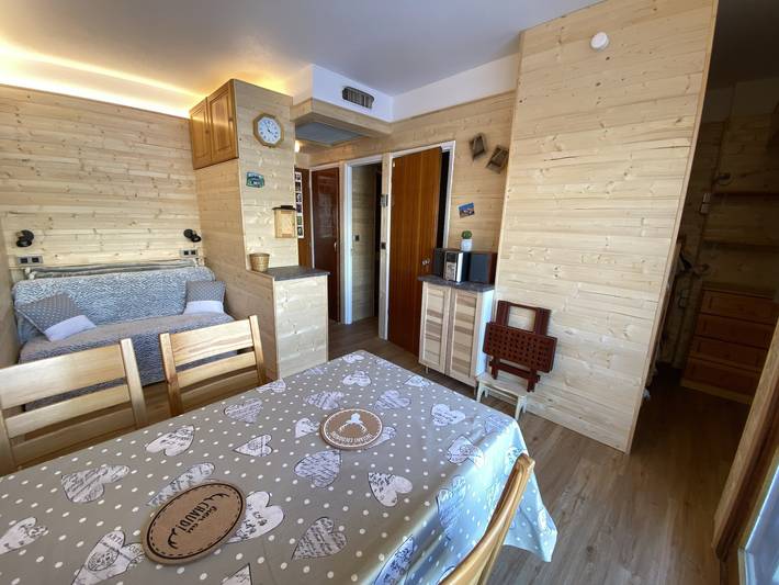 Studio pour 4 personnes, avec Balcon en Savoie