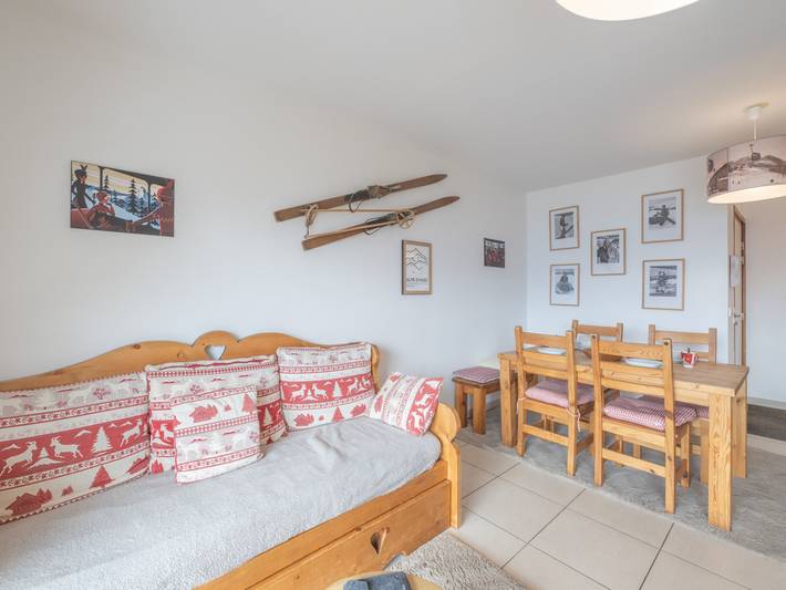 Chalet pour 6 personnes, avec balcon à Huez - 3