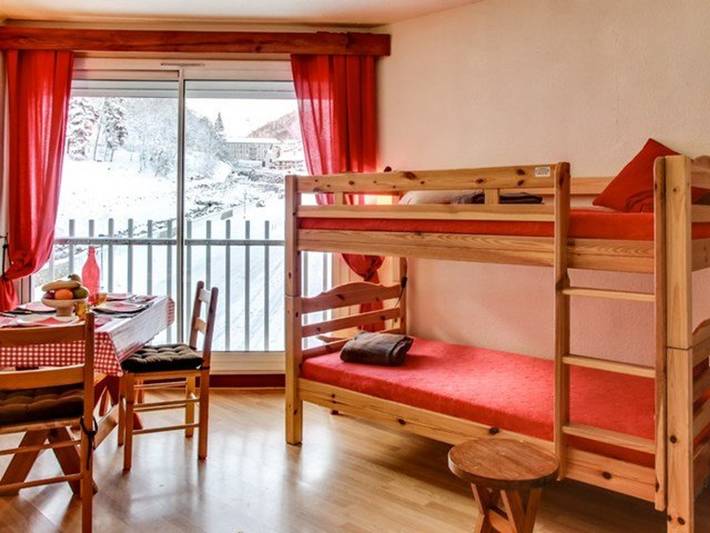 Studio pour 4 personnes, animaux acceptés