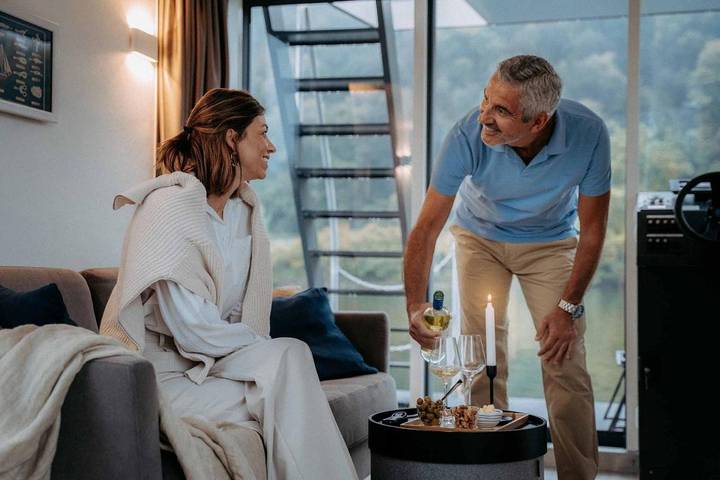 Ferienwohnung für 6 Personen, mit Seeblick und Terrasse sowie Ausblick in Saar-Nahe-Bergland - 3
