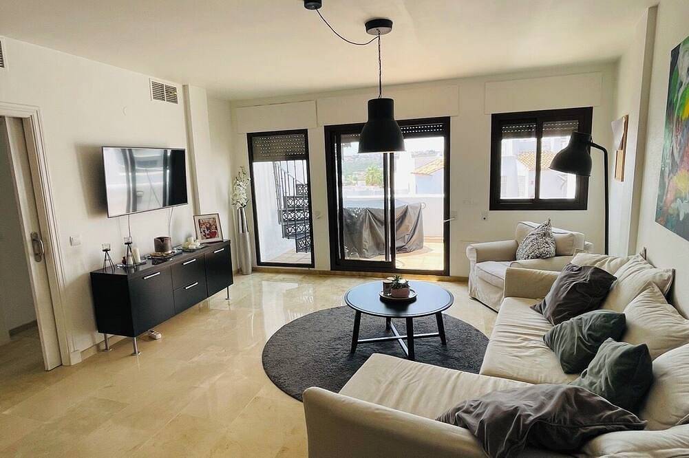 Entire apartment, Duplex penthouse with sea views. in San Luis de Sabinillas, Manilva