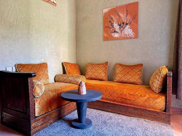 Chambre d’hôte pour 2 personnes, avec vue et terrasse, animaux acceptés à Ourika (roman) - 4