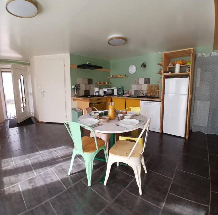 Ferienwohnung für 7 Personen, mit Terrasse und Garten