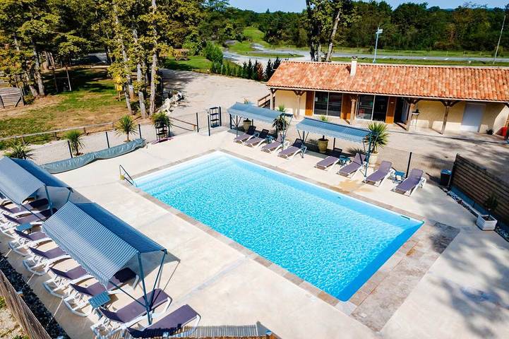 Maison de vacances pour 4 personnes, avec jardin à Thenon