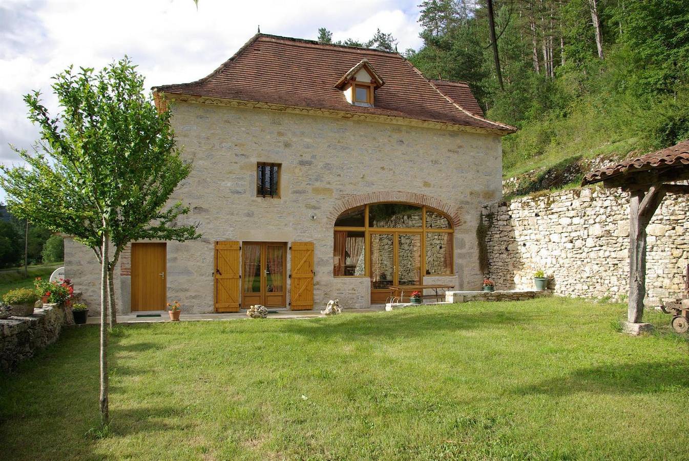 Gîte für 5 Personen mit Garten in Crégols, Regionaler Naturpark Causses du Quercy