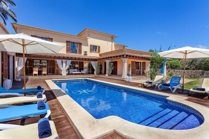 Finca für 8 Personen, mit Terrasse und Garten in Cala Figuera - 2