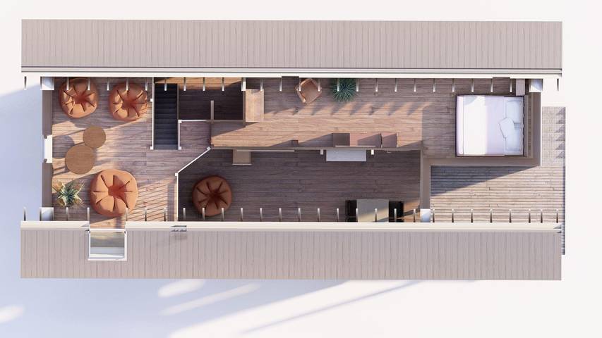 Ferienhaus für 6 Personen, mit Garten und Balkon sowie Sauna in Bad Lauterberg - 3