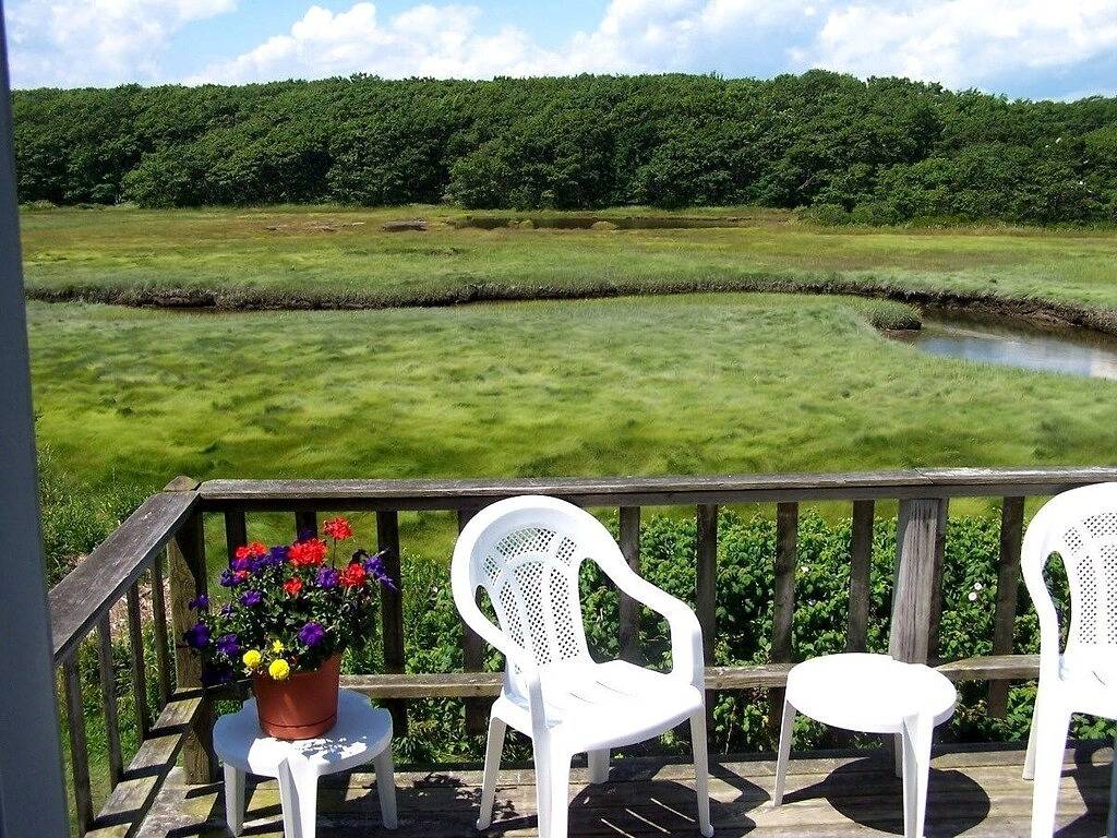 Ozean und den Pool in Fortunes Rocks Beach in Biddeford, York County