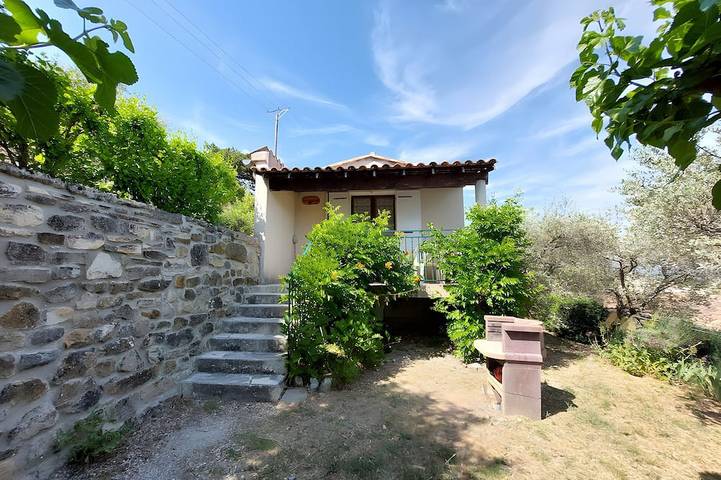 Maison de vacances pour 2 personnes, avec balcon ainsi que piscine et jardin - 1