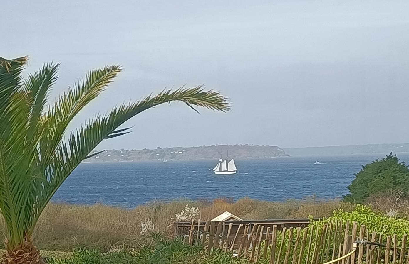 Luxus-Roulotte mit 180°-Meerblick in Plougastel-Daoulas in Plougastel-Daoulas, Brest und Umgebung