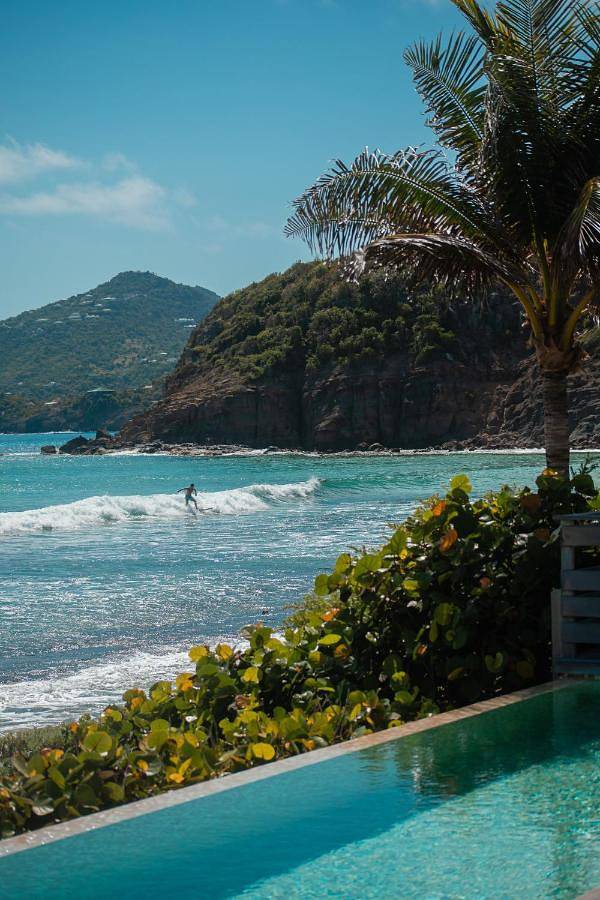 Hôtel pour 3 personnes, avec jardin ainsi que vue et piscine, animaux acceptés dans Saint-Barthélemy - 4