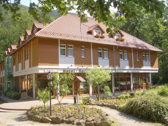 Hotel für 4 Personen, mit Terrasse und Garten sowie Sauna und Ausblick in Ilsenburg