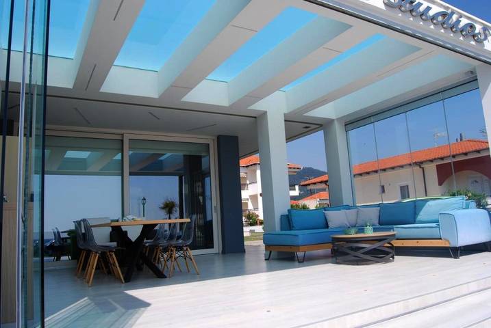 Ferienhaus für 4 Personen, mit Garten und Ausblick auf Thassos - 2