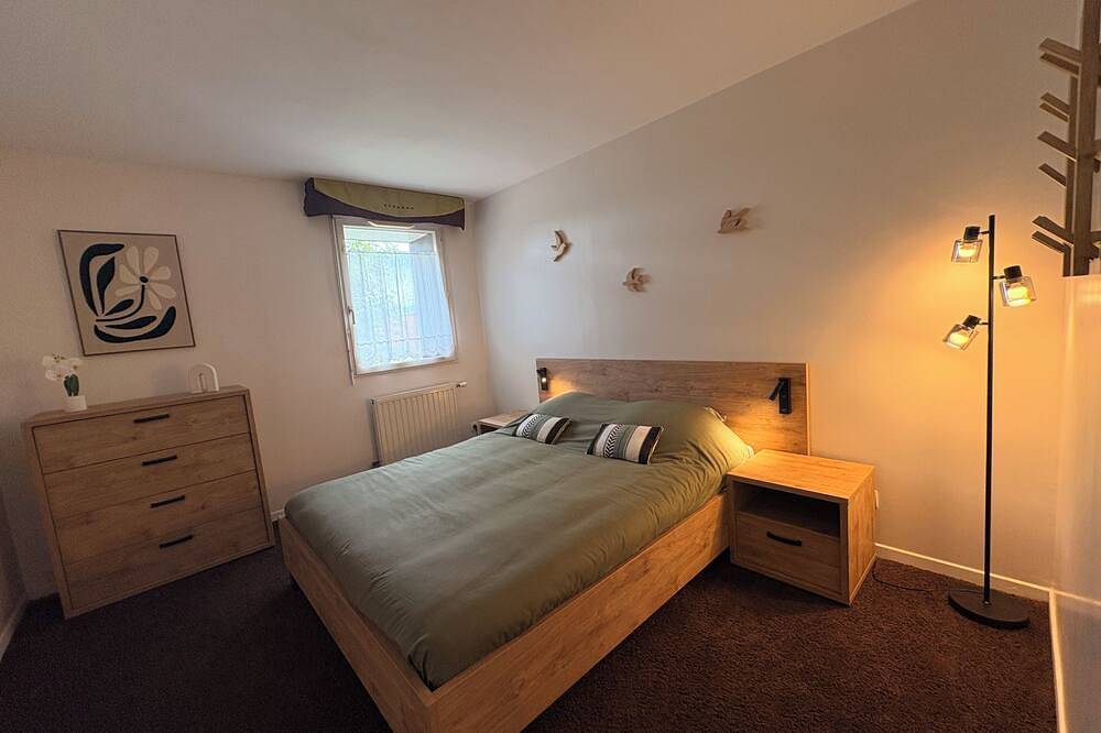 Ganze Wohnung, 10 minutes from the Chr! 3-bedroom apartment with garden, garage and parking in Loos, Lille und Umgebung