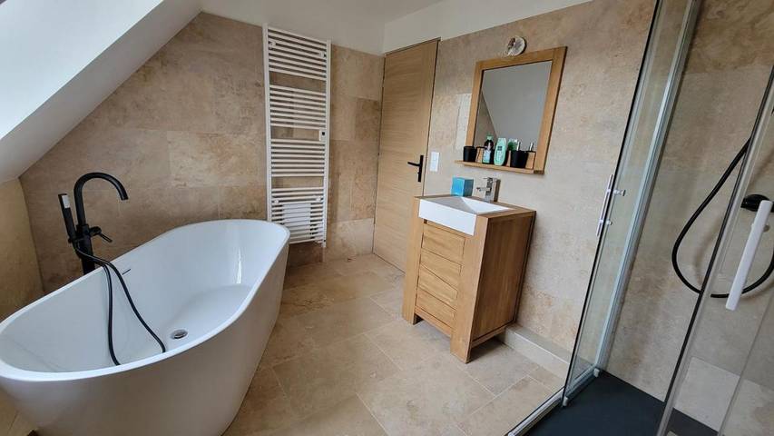 Gîte pour 4 personnes, avec jacuzzi ainsi que sauna et jardin dans Rémalard-en-Perche - 4