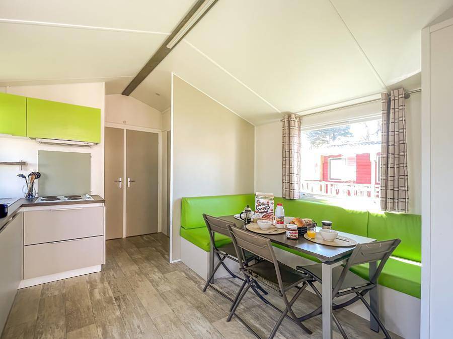 Camping l'Hermitage des Dunes - Mobilhome 6 personas - Residencial de 3 dormitorios para 6 personas in Les Moutiers-en-Retz, Côte de Jade