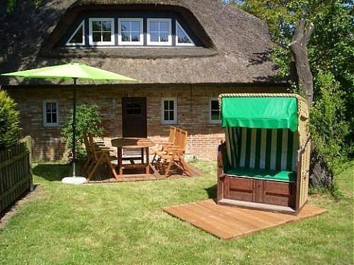 Ferienhaus für 7 Personen, mit Balkon/Terrasse und Terrasse sowie Garten und Ausblick in Riepsdorf