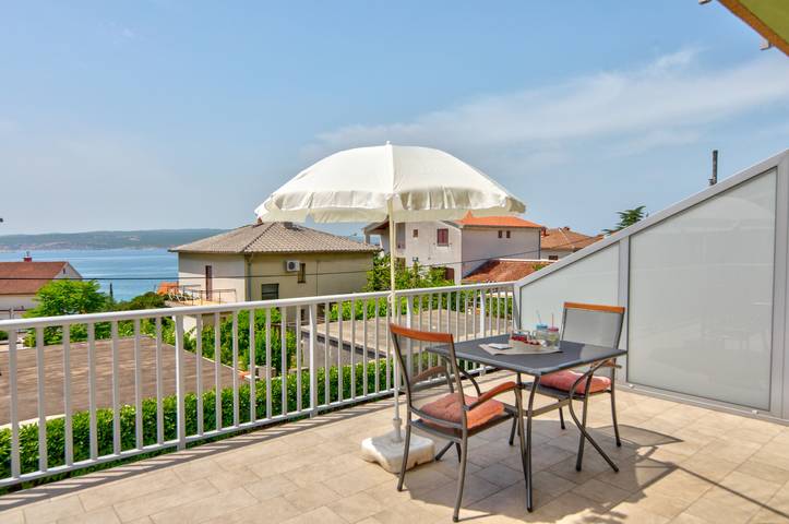 Ganze Wohnung, Apartments Jasna in Crni molo, Crikvenica