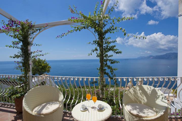 Ferienhaus für 4 Personen, mit Meerblick und Balkon - 1