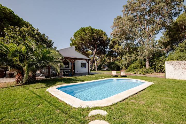 Ferienhaus 'Villa La Mayorazga Cozy Cottage' mit privatem Pool, Terrasse und Wlan in Pago del Humo, Chiclana de la Frontera