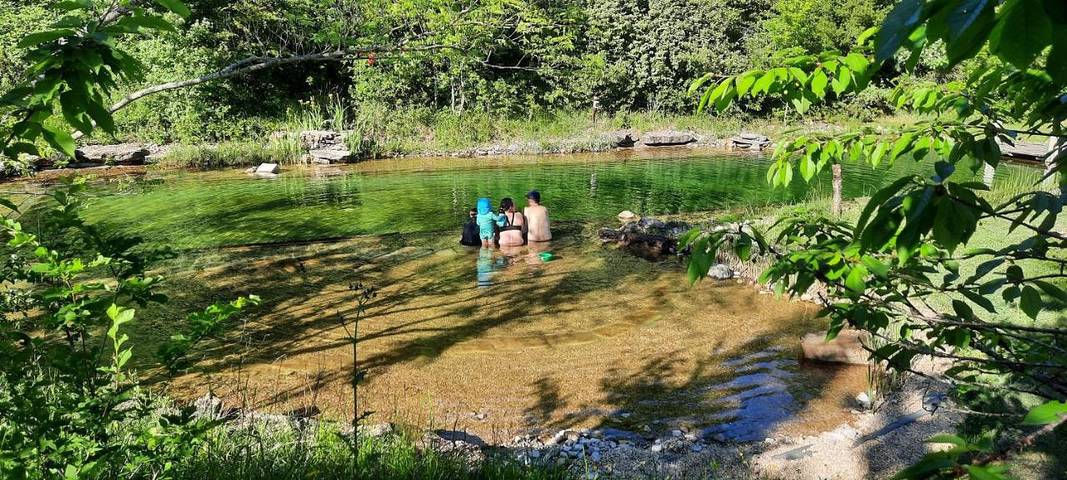 Tente pour 6 personnes, avec piscine ainsi que vue et jardin dans le Tarn-et-Garonne - 4