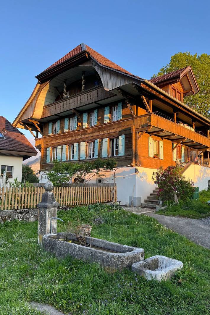 Gîte pour 4 personnes, avec balcon à Spiez - 3