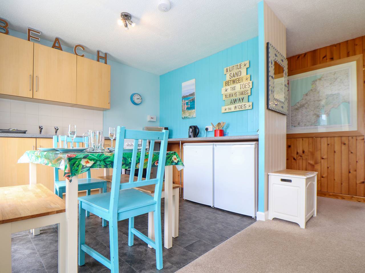 Lodge für 6 Personen mit Pool in Cornwall