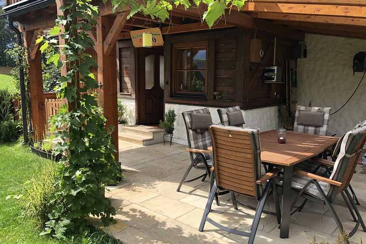 Ferienwohnung für 5 Personen, mit Balkon/Terrasse und Balkon sowie Terrasse und Garten in Bad Goisern - 4