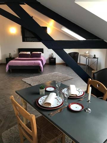 Chambre d’hôte pour 4 personnes, avec vue ainsi que terrasse et jardin à Vierzon