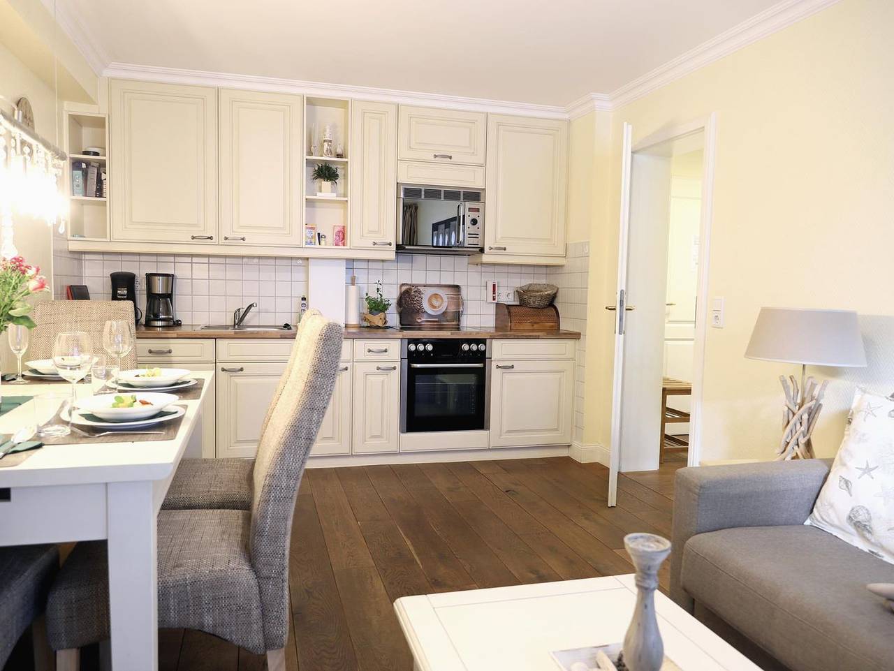 Ganze Wohnung, Komfortable 2-Zimmer-Wohnung mit Süd-Terrasse und Sauna in Westerland in Westerland, Sylt (Gemeinde)