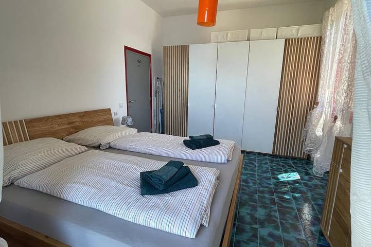 Gemütliches Haus mit traumhaftem Meerblick von jedem Zimmer, kostenloses WLAN in Spiaggia Colle della Palombaia, Campo nell'Elba