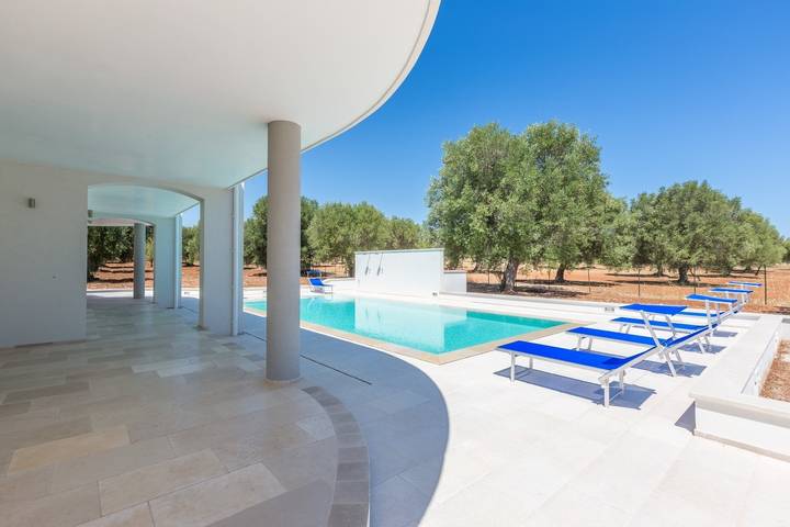 Ferienhaus für 6 Personen, mit Ausblick und Terrasse sowie Garten in Italien - 4