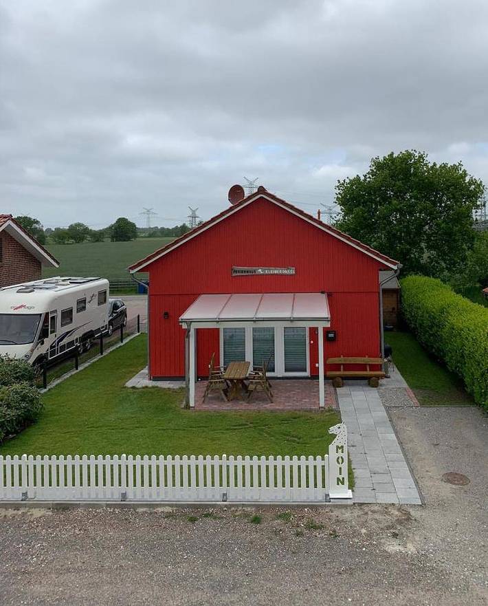 Ferienhaus für 5 Personen, mit Terrasse und Garten sowie Ausblick