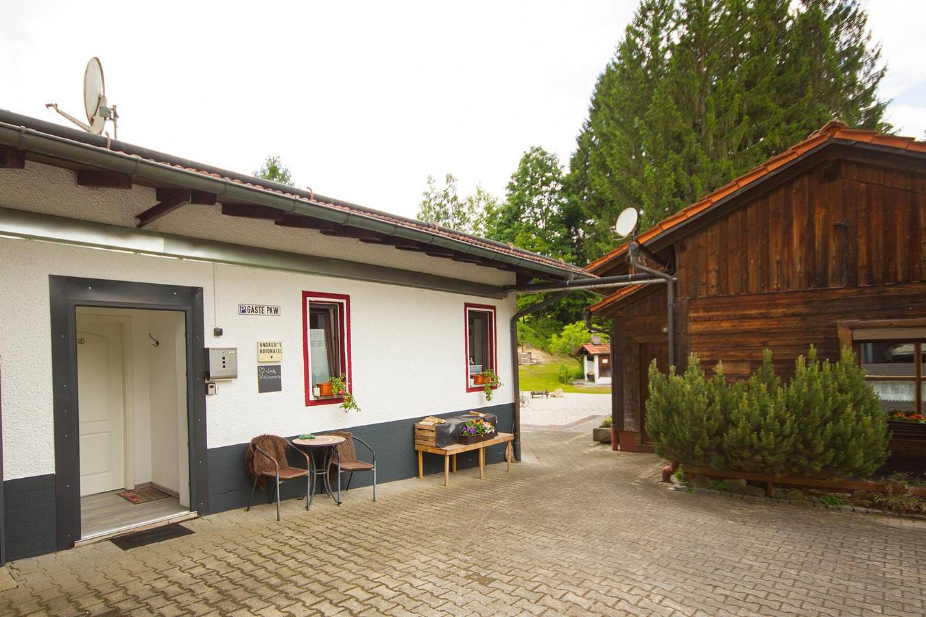 Chalet Waldstadl/ Andrea's Woidhaisl - Andrea´s Woidhaisl in Arnbruck, Ostbayern