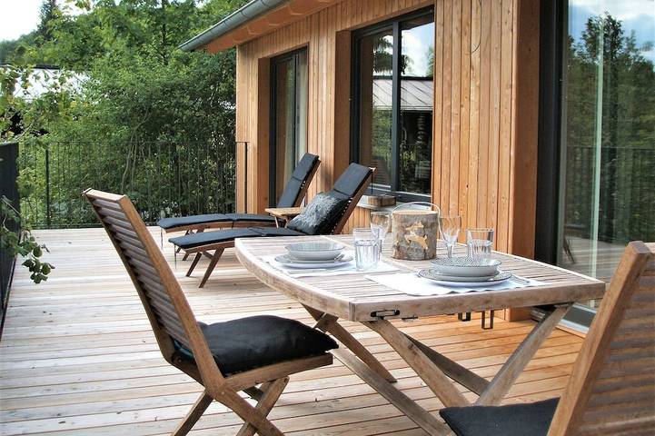 Ferienhaus für 2 Personen, mit Balkon und Garten in Egloffstein