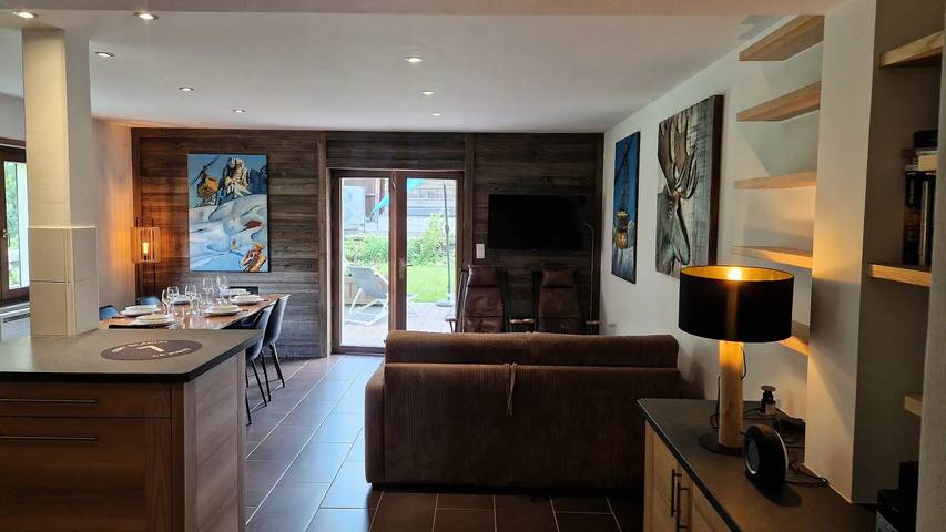 Gîte pour 6 personnes, avec Balcon à Les Contamines-Montjoie - 3