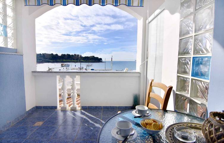 Studio für 2 Personen, mit Balkon und Garten in Savudrija