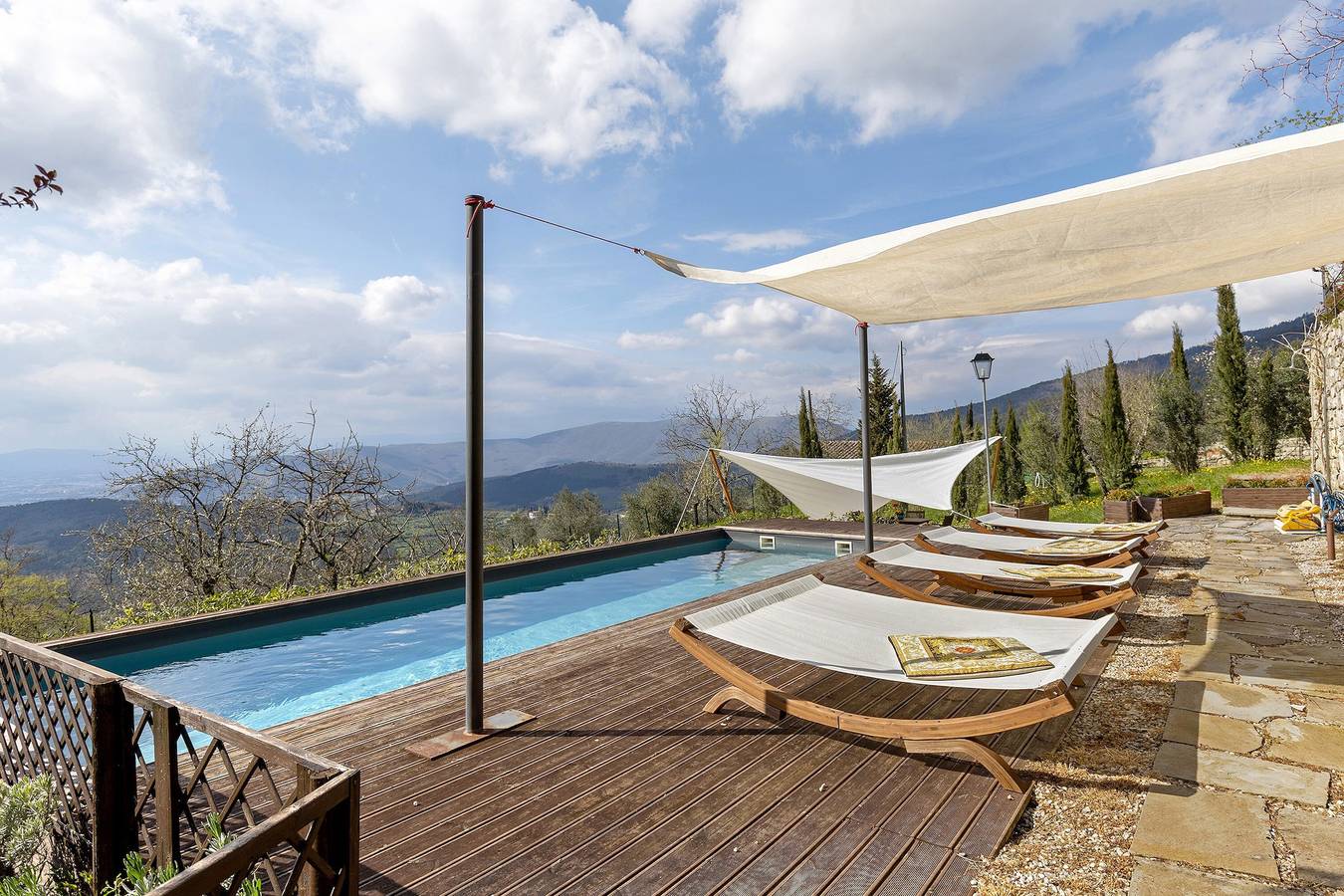 Villa 'Ancòra Tenuta Lonciano' con piscina e vista in Sesto Fiorentino, Firenze province
