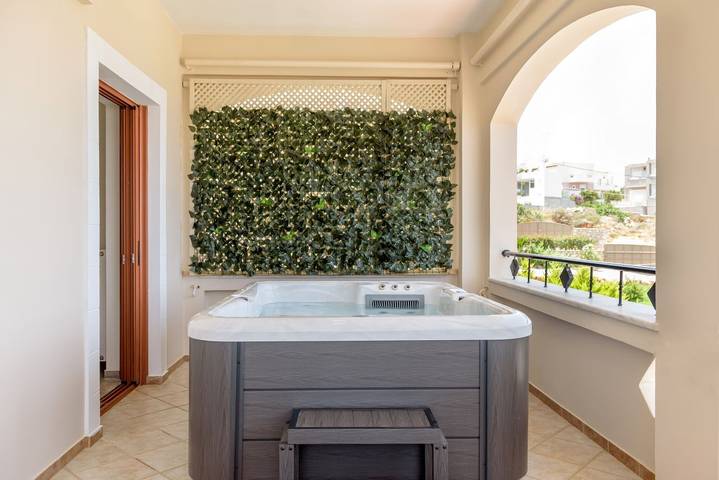 Villa für 12 Personen mit Whirlpool in Atsipopoulo, Nikiforos Fokas
