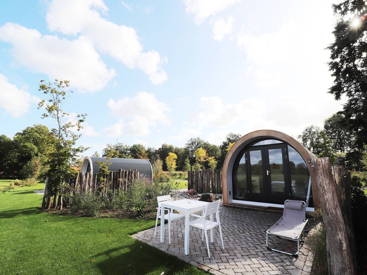 Rustige wellnesslodge in Drenthe in Drenthe