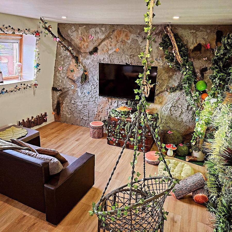 Appartement entier, Immersion Forêt Enchantée, 70m2 Atypique & Design aux portes de Lille in La Bassée, Région de Lille